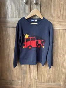 Lupilu Boys Jumper Light Up Fire Engine 4-6 Years - Picture 1 of 19