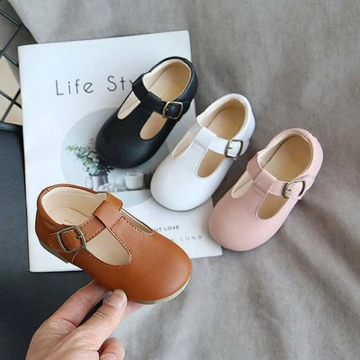 2021 15-19 Girls traditional christening pram New Baby shoes Leather Shoes - Image 1 of 4