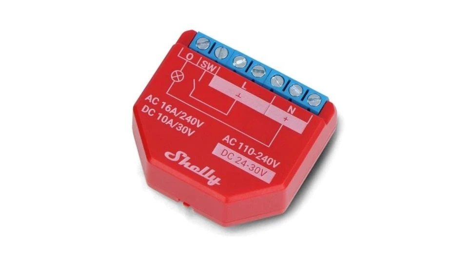 Shelly Przekaźnik z Pomiarem Mocy Plus 1PM Wi-Fi 3800235265017 - Image 1 of 1