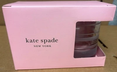 Whiskey Kate Spade New York  "Hampton Street Etched" Setof2 LENOX Glasses  NIB - Imagem 1 de 4