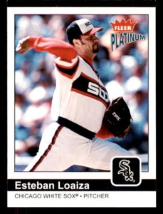 2004 Fleer Platinum #15 Esteban Loaiza Chicago White Sox - Picture 1 of 2