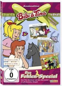 Bibi und Tina - Das Fohlen-Special [DVD + CD] 2 Film-Abenteuer & 1 Hörspiel - VB