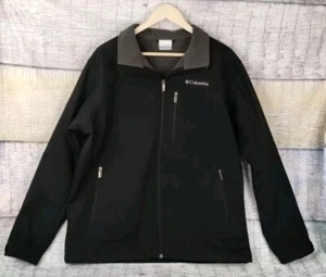 Columbia Mens Ascender Softshell Fleece Lined Coat Full Zip Jacket Size Large - Picture 1 of 22