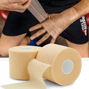 1Pc Foam Underwrap Tape Sports Pre-wrap Elastic Bandage for Ankles Wrists Knees - Picture 1 of 23