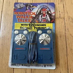 Robotech Walkie Talkie Imperial Toy Corporation 1985 nuovo sigillato - Foto 1 di 5