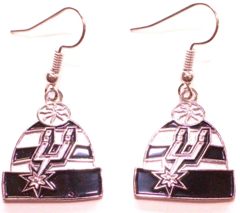 NBA Fan Knit Beanie  Earrings Cover