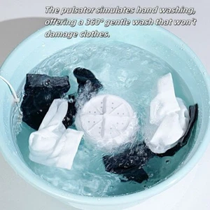 Travel Portable Mini Washing Machine Ultrasonic Turbine USB Laundry Washer US - Picture 1 of 9