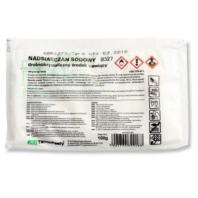 TERMOPASTY 500g HIGH Purity Ferric Chloride Sodium Persulfate Used to make PCB B32