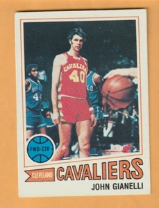 John Gianelli Cleveland Cavaliers 1977-78 Topps #31 Pacific Tigers 10O - Imagen 1 de 2