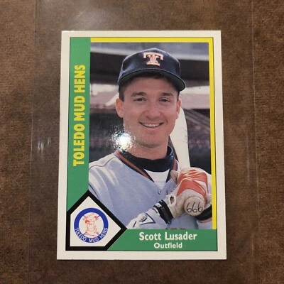 1990 Scott Lusader CMC 1989 666 Satanic Bat Knob Error Ripken Homage Funny #396 - Image 1 of 4