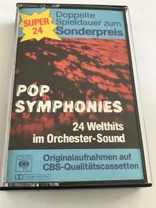 pop symphonies - 24 welthits im orchester - sound . cassette  - Picture 1 of 2