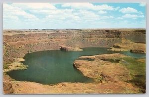 Postal Dry Falls Columbia River Washington - Imagen 1 de 2