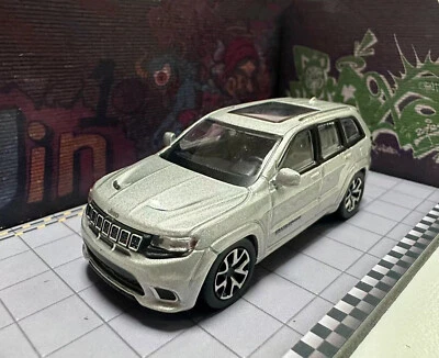 Jeep Grand Cherokee Trackhawk JKM 1:64 Diecast Metal Modelo Coche Nuevo Foto 1 de 4