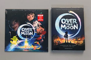 OVER THE MOON (2020) - Making-of Book + Vinyl Soundtrack LP - SEALED - Picture 1 of 7