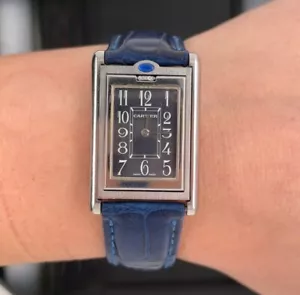 Cartier Tank Basculante 2405 Quartz Movement Unisex Watch $8000 Retail - Picture 1 of 23