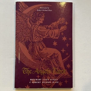 The Angels Tarot BOOKLET ONLY by Rosemary Ellen Guiley Robert Place Book 1995 - Picture 1 of 9