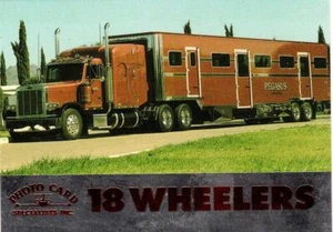 1995 Bon Air Collectibles 18 Wheelers Series 2 Promo Card P4 - Picture 1 of 1