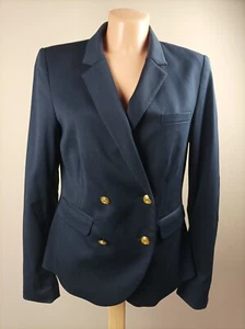 Chaqueta Blazer Azul Holly Whyte By Lindex para Mujer Botones Dorados Talla EUR38 UK12 - Imagen 1 de 12