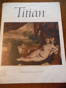 TITIAN, An Abrams Art Book 15”x11”; 16 Removable Color Prints 1955 - Picture 1 of 12