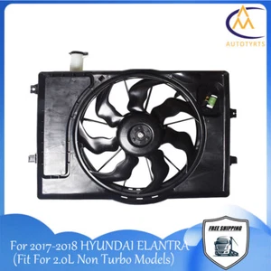 Conjunto de ventilador de refrigeración condensador de aire acondicionado radiador para Elantra 2017-2018 2,0 L 25380F2000 - Imagen 1 de 8