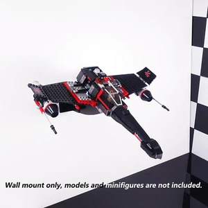Soporte de pared para LEGO 75018 Jek-14's Stealth Starfighter, solo montaje en pared. - Imagen 1 de 5
