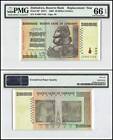 Zimbabwe 20 Billion Dollars, 2008, P-86z, Replacement/Star, PMG 66