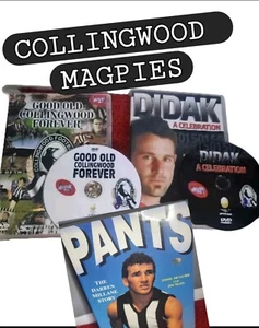Collingwood Magpies AFL Pants Darren Milane Story Didak A Celebration - Picture 1 of 9