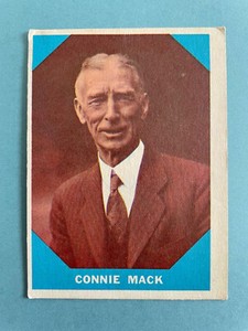 1960 Fleer Baseball Greats Baseball #14 Connie Mack - HOF - EX/MT