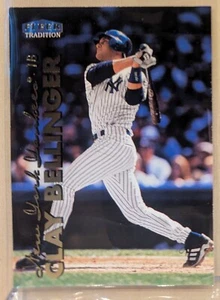 1999 Fleer Tradition UPDATE #93 Clay Bellinger Yankees RARE ROOKIE RC CODY DAD - Picture 1 of 2