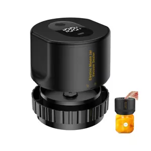 Electric Mason Jar Vacuum Sealer, Mason Jar Vacuum Sealer Kit for Wide & Regular - Picture 1 of 8