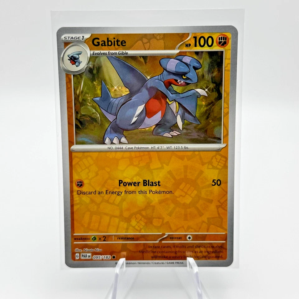 Gabite 095/182 Sv04: Paradox Rift Reverse Holo - Image 1 of 1