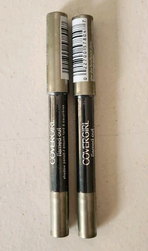 2x Covergirl Flamed Out Shadow Pencil 335 Ashen Glow Flame - Image 1 of 1