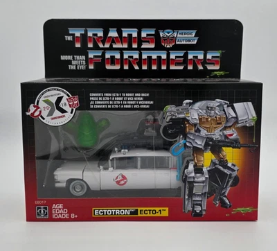 "NEW" - ECTO-1 Ghostbusters ECTOTRON (Transformers X 2019 Slimer) SEALED! - Image 1 of 4