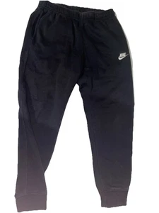 Pantalones deportivos Nike Sportswear Club polar para hombre talla mediana negros atléticos - Imagen 1 de 4