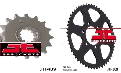 Kit de piñones delanteros y traseros para piñones SUZUKI DR125 SE R/S/T/V/W/X/Y 94-00 JT Foto 1 de 4