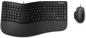 Microsoft Ergonomic Keyboard mit Maus & Handballenauflage - QWERTZ - Neu & OVP - Bild 1 von 4