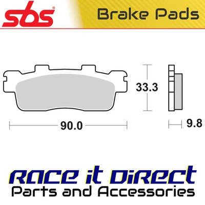 Pastillas de freno para scooter trasero KYMCO DOWNTOWN 350 GT 2024 SBS Foto 1 de 4