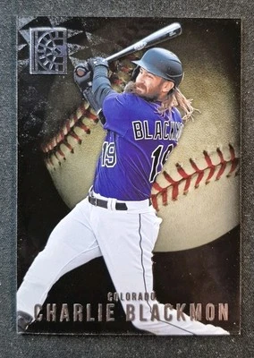 2022 Panini Capstone Luxury Suite #160 Charlie Blackmon - Colorado Rockies - Image 1 of 2