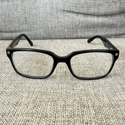 Armações de óculos Ernest Hemingway apenas 4663 unissex preto retangular 52-18-140 - Imagem 1 de 4
