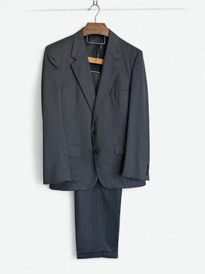 VTG Burberrys’ Suit Prestige Collection Men’s 42R Gray Wool 2 Piece 1980s-1990s - Image 1 of 4