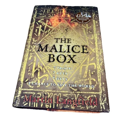 Martin Langfield / Malice Box Signed 1st Edition 2007-GREAT CONDITION! - Image 1 of 2