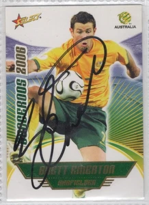 🔥 Tarjeta firmada por Brett Emerton 2006 SELECCIONAR SOCCEROOS #SR9 🔥ENVÍO GRATUITO - Imagen 1 de 1