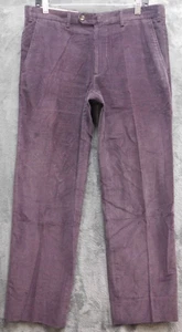 Loro Piana Cordhose Herren 48 Lila Baumwolle Kaschmirmischung Luxus Designer - Bild 1 von 13