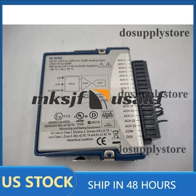 NEW National Instruments NI-9205 C Series Voltage Input Module US Free tax - Image 1 of 4
