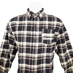 Camisa de franela Harry Potter Cakeworthy para hombre L/G mapa de merodeadores a cuadros - Imagen 1 de 8