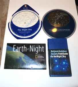 Lot - National Audubon Society Field Guide Night Sky 1997 & 2 Planisphere + - Bild 1 von 11