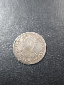 1787 CAROLUS lll. DEI. GRATIA. HISPAN. ET IND. REX. Mo.1R. FM - Picture 1 of 3