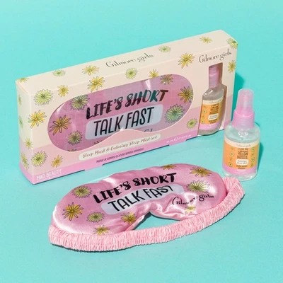 Offizielle Gilmore Mädchen Schlafmaske und Pillow Mist Duo von Mad Beauty