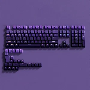 Gradient Keycaps Top Print Shine through backlit RGB keycap For Cherry Mx Switch - Picture 1 of 30