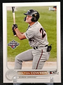 Colton Cowser 2022 Topps Pro debut #PD-119 Baltimore Orioles  - Imagen 1 de 5